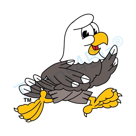 Cartoon Eagle School Clipart