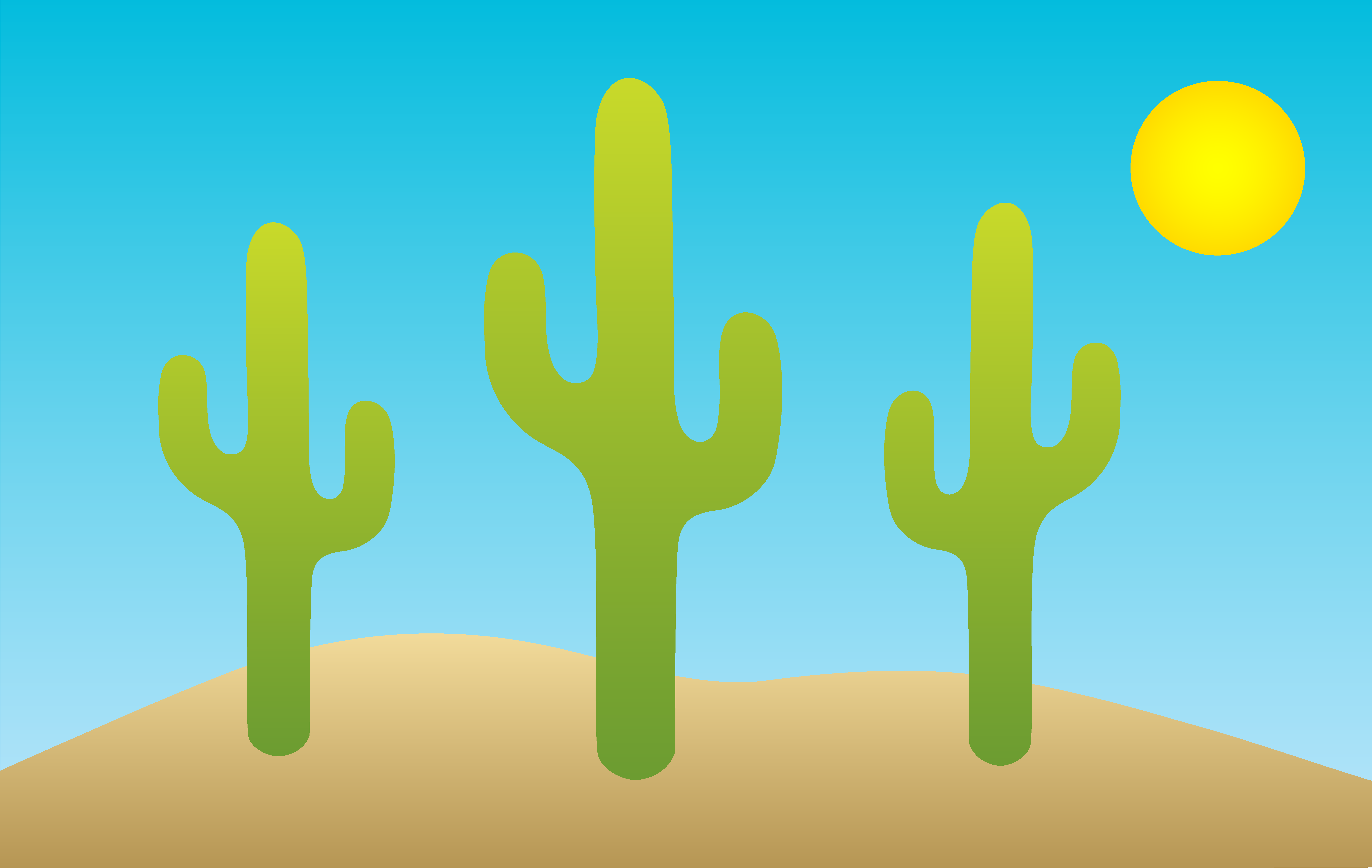 Desert Clipart - Tumundografico