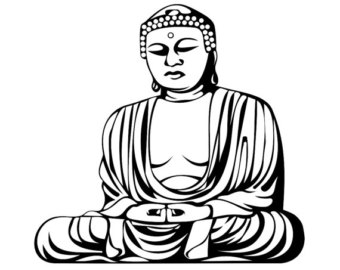 Buddha clipart | Etsy