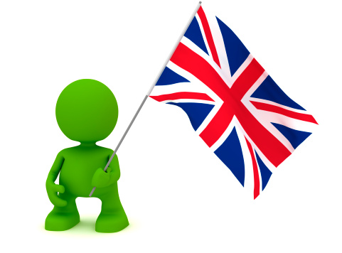 Cartoon Of Union Jack Flag Clip Art, Vector Images & Illustrations ...