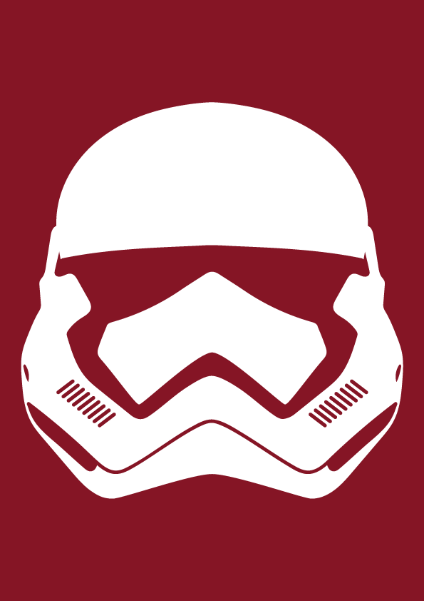 Star Wars Stormtrooper Helmet Force Awakens on Behance