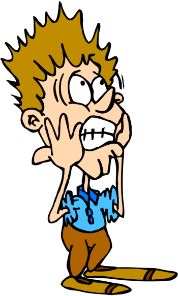Scared Clip Art - Tumundografico