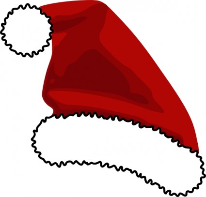 Santa hat vector free free vector for free download about clipart ...
