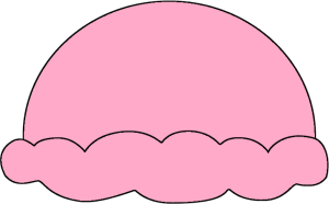 Ice Cream Scoop Clipart #1 - Clip Art Pin