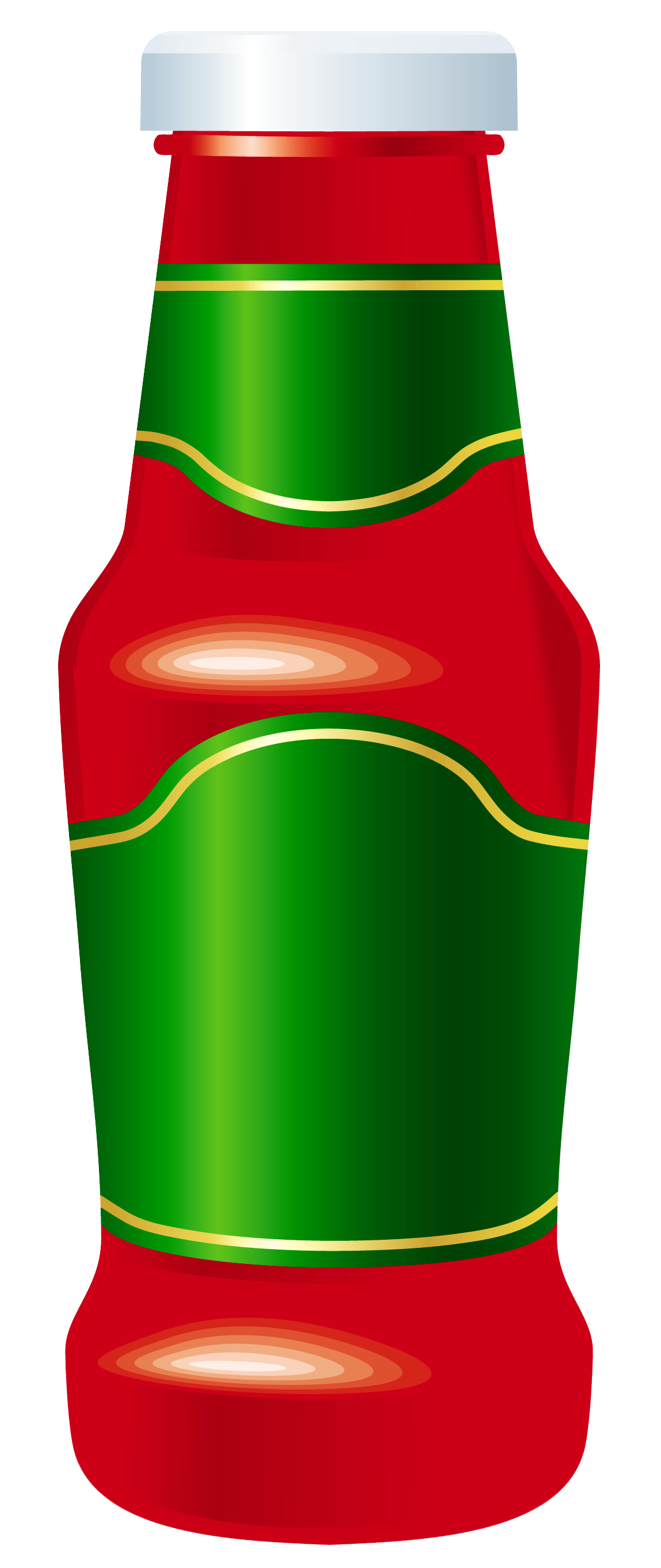 Ketchup Bottle PNG Clipart Image