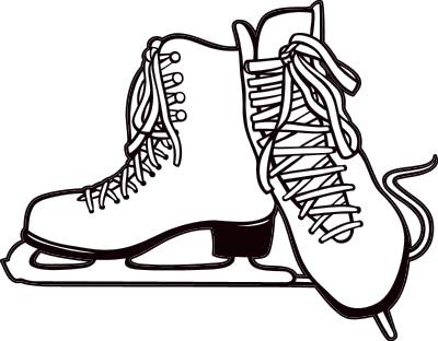 Ice Skate Clip Art - Tumundografico
