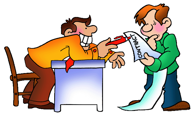 Free Business Clip Art By Phillip Martin Business Contracts ...