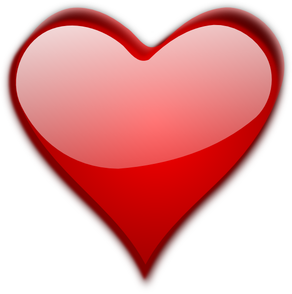 red heart clipart – Clipart Free Download