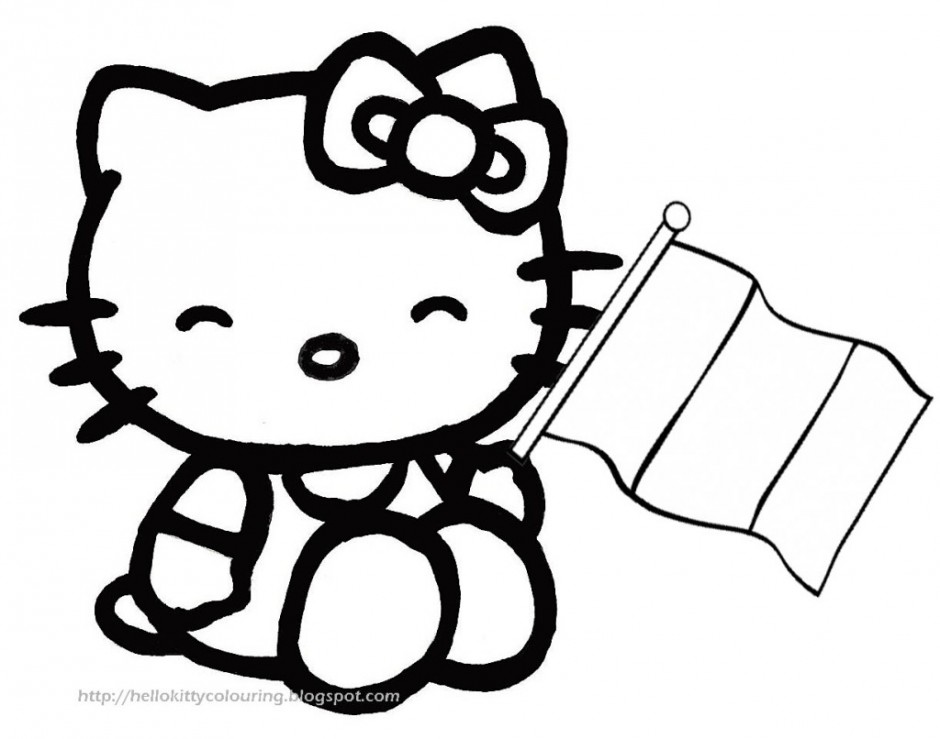 Hello kitty clipart white - ClipartFox