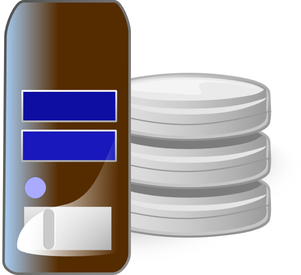Server Database Clip Art - vector clip art online ...