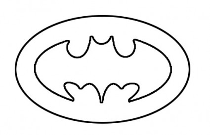 Batman Signal Coloring Pages | Coloring Page