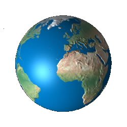 3D Interactive Earth Globe