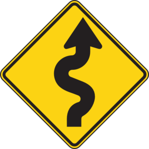 Clipart long winding road