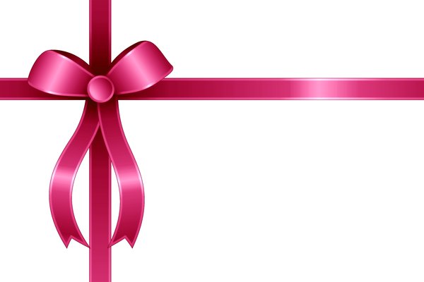Ribbon And Bows Birthday Clipart