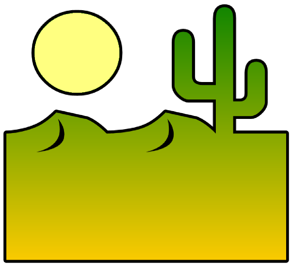 Desert Clipart - Tumundografico