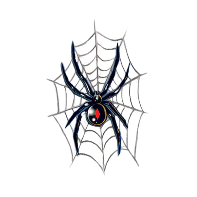 30+ Black Widow Tattoo Designs And Ideas | Golfian.com