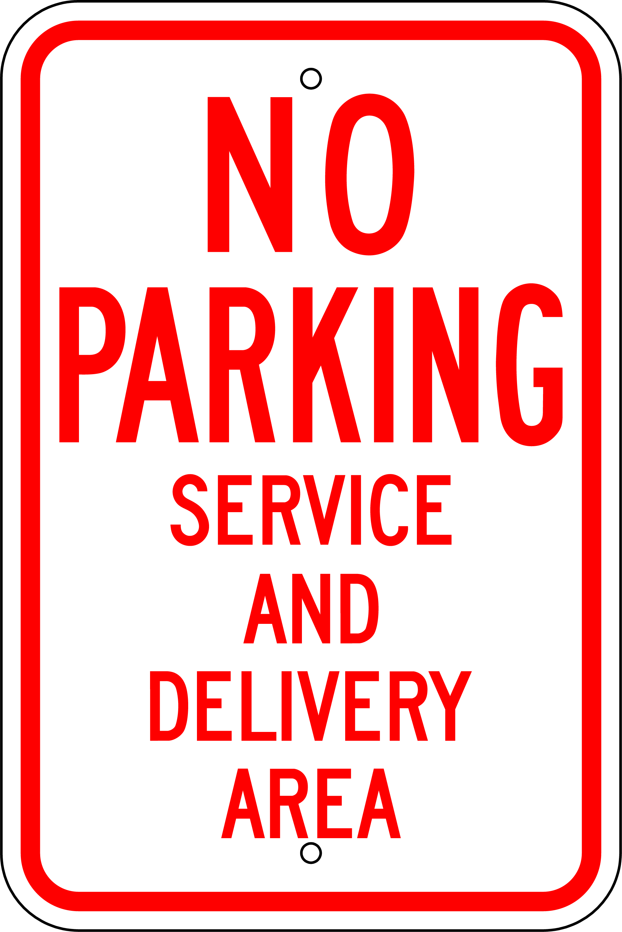 Printable No Parking Signs