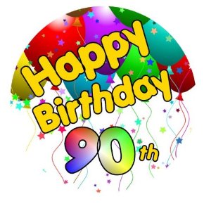 90th Birthday Clipart