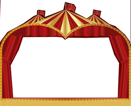 Free Circus Clipart Border Image - 11512, Carnival Border Clipart ...