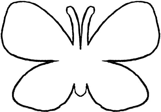 Best Photos of Butterfly Template For Cut Out - Butterflies Cut ...