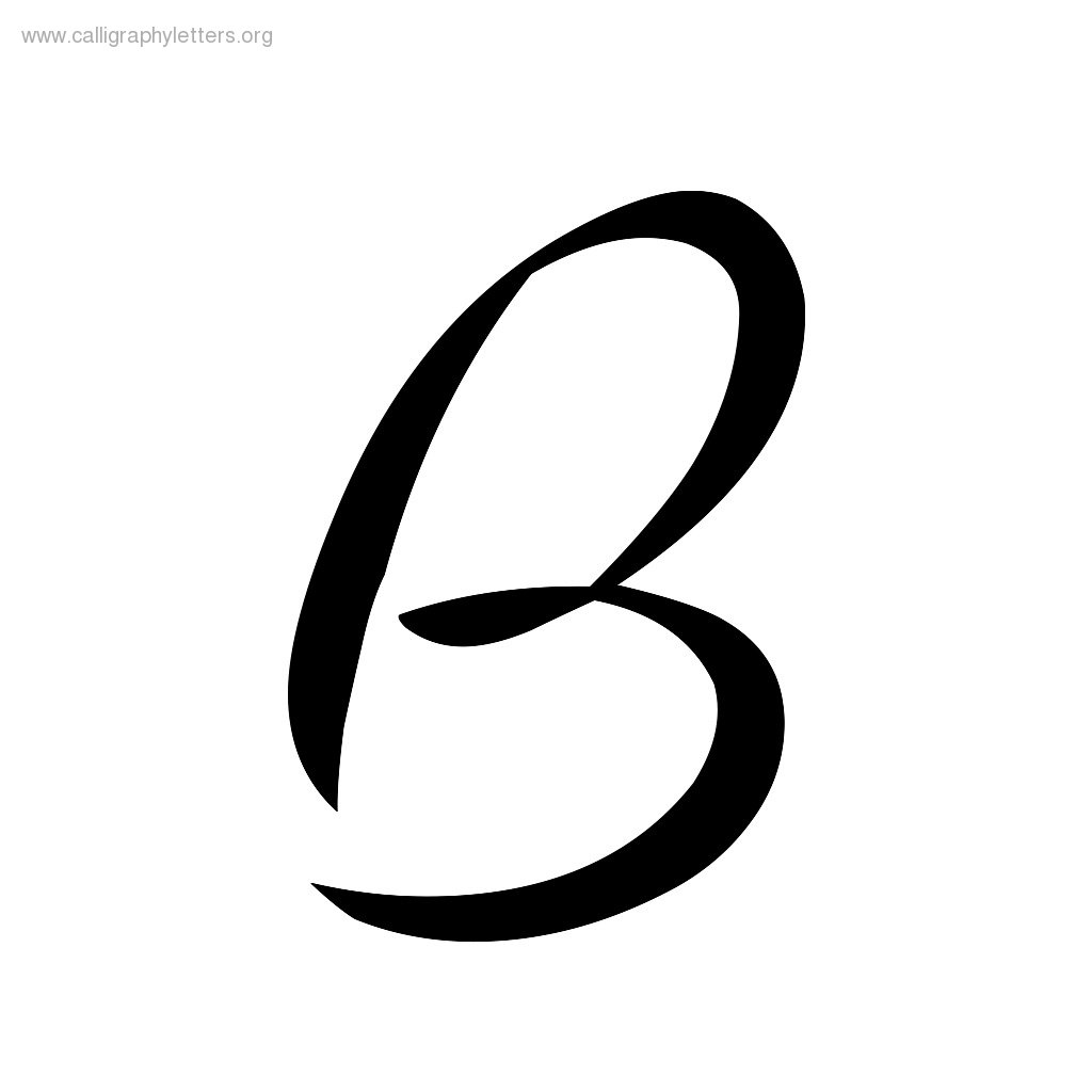 Cigno Wedding Script A-Z Calligraphy Lettering Styles To Print ...