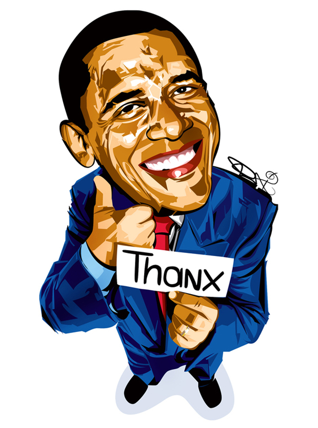 Barack Obama Clipart