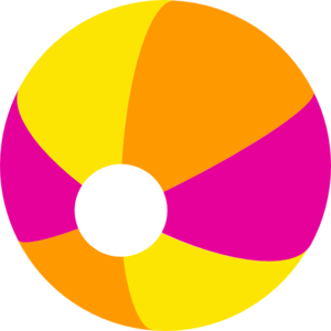 Beach ball clipart png