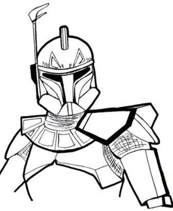 Star Wars Coloring Sheets : Star Wars Stormtrooper Clone Wars ...