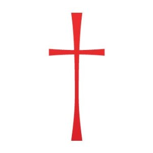 Red Christian Cross Clipart
