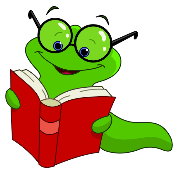 Bookworm Clipart