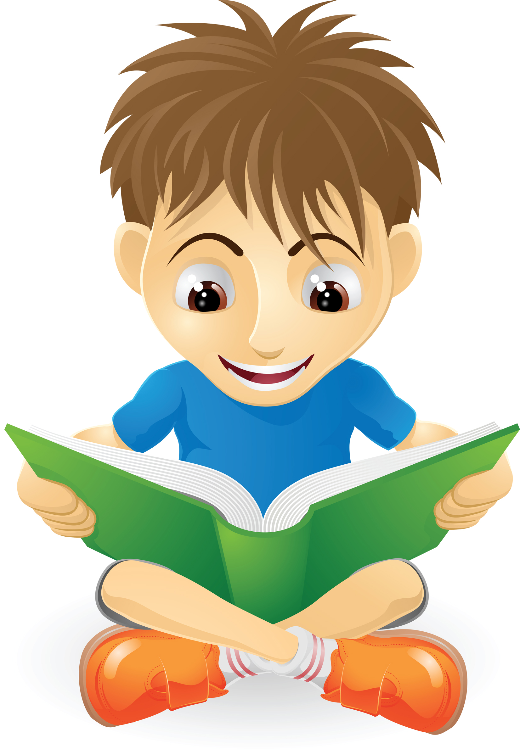 Picture of kids reading clip art - Cliparting.com