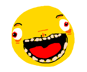 Apparently, a type of smile emoticon.