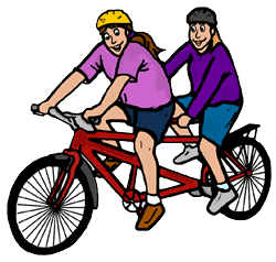 Tandem Clipart - Free Clipart Images