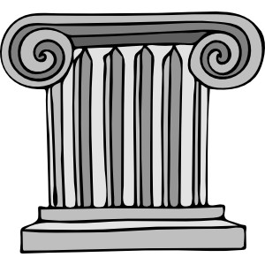 Short Pillar clip art - vector clip art online, royalty free ...