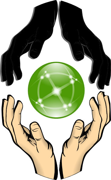 Hands Forming Unity Clip Art - vector clip art online ...