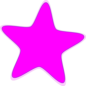 Pink Star Clip Art - vector clip art online, royalty ...