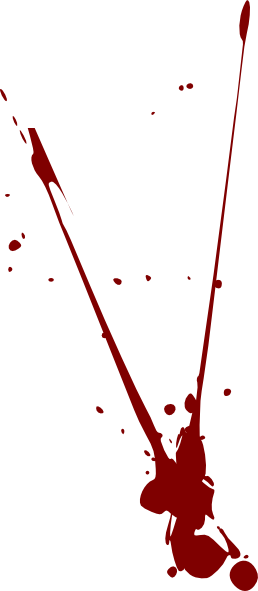 Blood Splatter3 Clip Art - vector clip art online ...