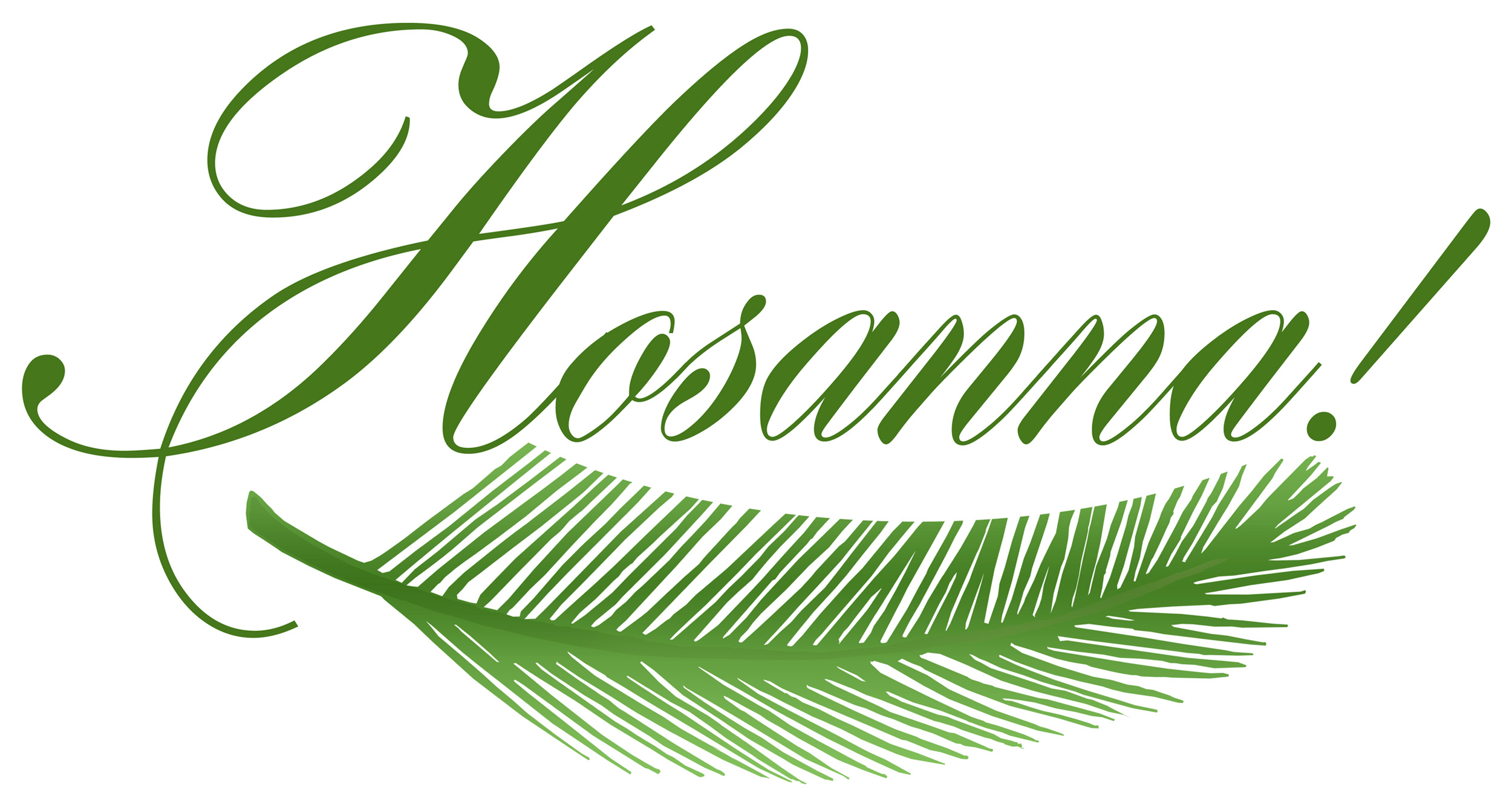 Palm Sunday Clip Art - Tumundografico