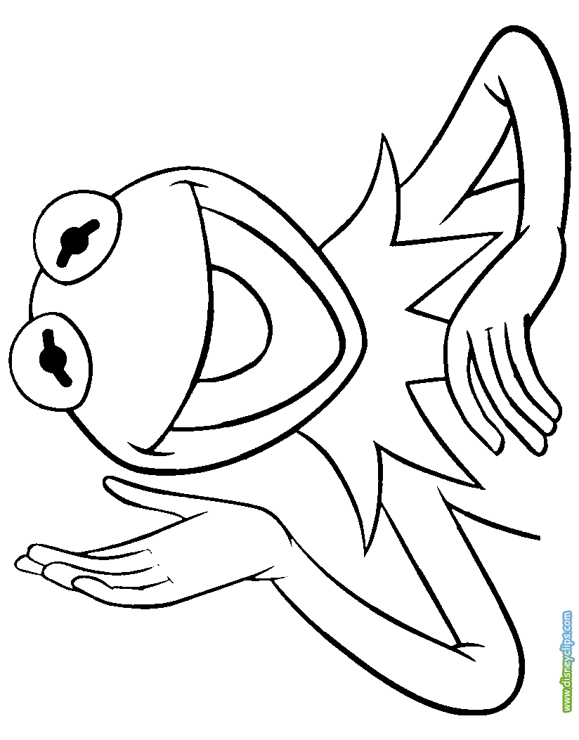 The Muppets Printable Coloring Pages | Disney Coloring Book