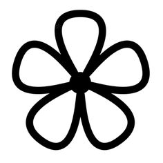 Blank Flower - ClipArt Best