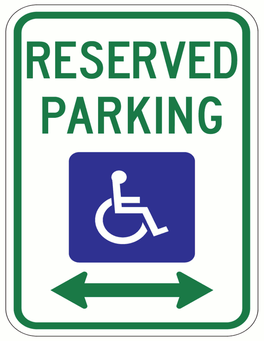 Handicap Parking Permit Clipart