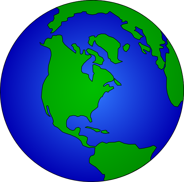 Cartoon earth clipart