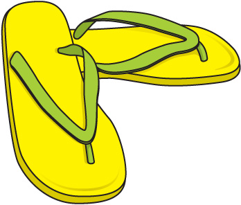 Clip Art Flip Flops - Tumundografico