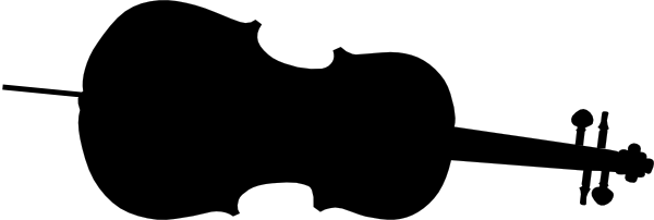 Cello Silhouette Clipart