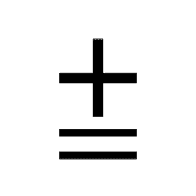 U+2A72 Plus Sign Above Equals Sign - The Unicode Character Reference