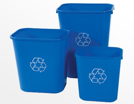 Recycling & Waste Baskets // Indoor Recycling Container - Indoor ...