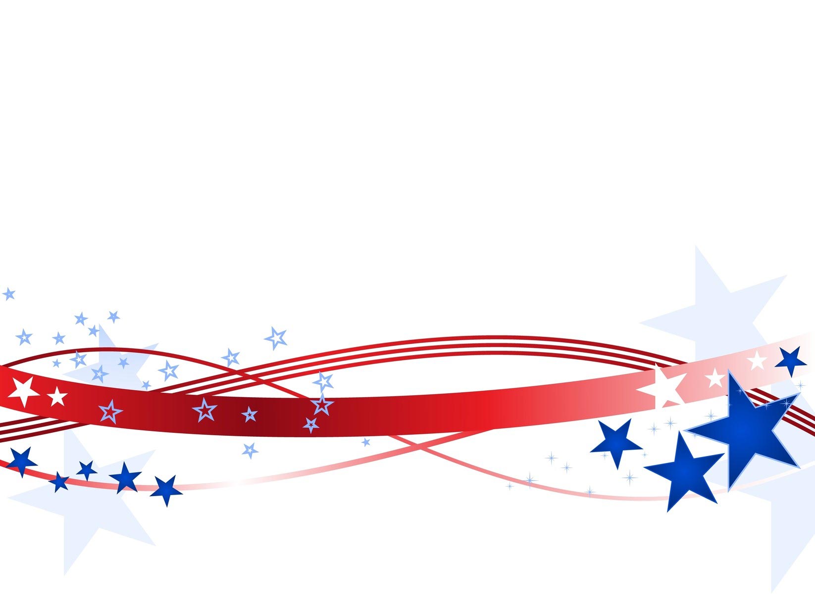 4th Of July Fireworks Border - Free Clipart Images