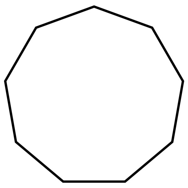 Nonagon Picture - Images of Shapes