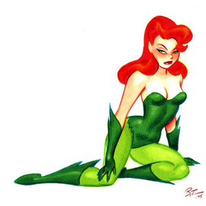 Poison Ivy Batman Clipart