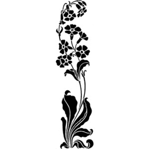 1000+ images about Art Nouveau Stencils and Floral Patterns on ...